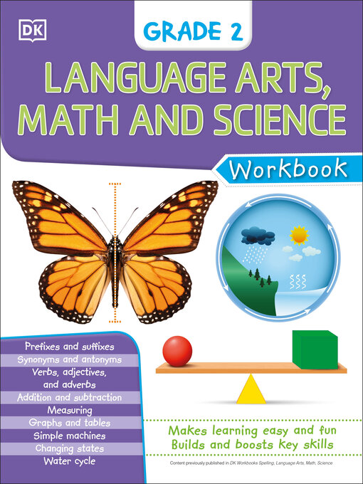 Title details for Language Arts, Math, and Science: Grade 2 by DK - Wait list